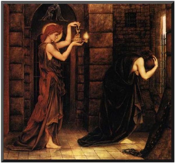 Evelyn De Morgan Hope in a Prison of Despair,